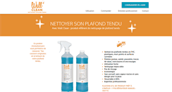 Desktop Screenshot of nettoyage-plafond.com